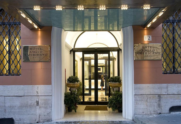 Hotel Anglo Americano Rom Exterior foto